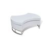 Coffee Table Shape-adjustable High Gloss White Image 2