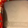 Vintage Jameson Stainless Steel Hip Flask Image 2