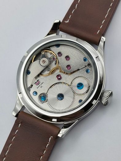 BARN OWL No.03  Unique Handmade Mechanical Watch  130-Year-Old Pocket Watch Dial