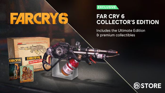 Far Cry 6 - Flamethrower Replica & Collector's Items (No Game)