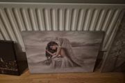 Picture of sitting Angel with wings