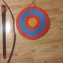 Archery Set,  Bow and Arrows, with straw target Image 2