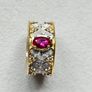 NEW - Natural stone with silver ring Image 5