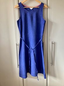 Monsoon linen dress uk12