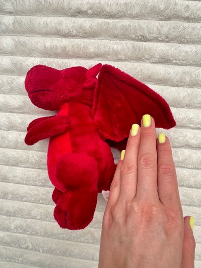 Suki 14444 Dragon Red approx. 18 cm. Plush Used Please see photos