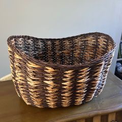 Large rattan basket