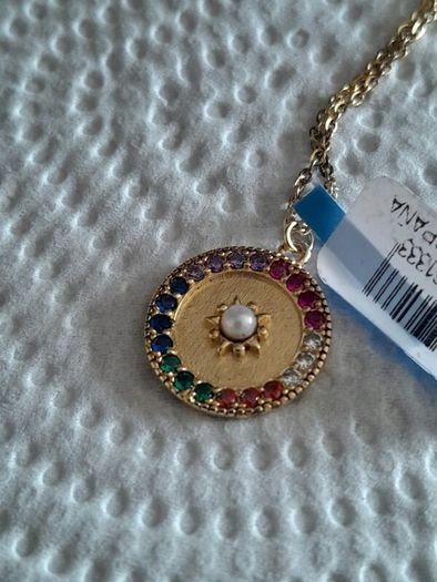 ladies silver chain and pendant