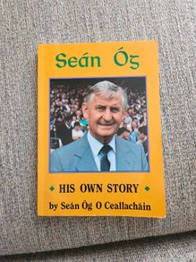 Sean Og. His Own Story. By Sean Og O Ceallachain. First Edition Paperback In Good Condition.  See Photos For Same.