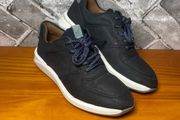 Clarks Un Rio Sprint Unstructured Insoles Ladies Navy Nubuck Trainers UK3 EUR35.5
