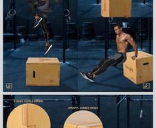 gym jump  Yes4All 3 in 1 Wooden Plyo Box