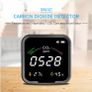 PROTMEX PTH-9, Wireless Air Quality CO2 meter, Desktop Temperature, Humidity with LCD screen Image 3