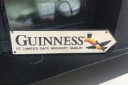 Guinness cast iron sign