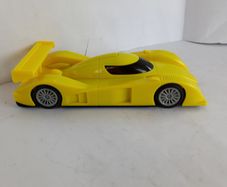 Scalextric New Start Endurance Slot Car - Plain Yellow      (le Mans 24hr endurance touring)