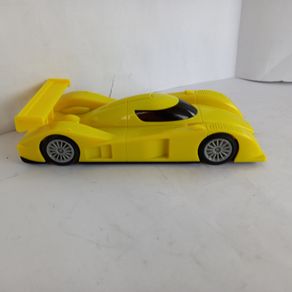 Scalextric New Start Endurance Slot Car - Plain Yellow      (le Mans 24hr endurance touring)