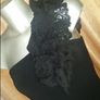 Morgan Semida black midi bandage one shoulder dress size UK12 EU40 Postage included Image 2