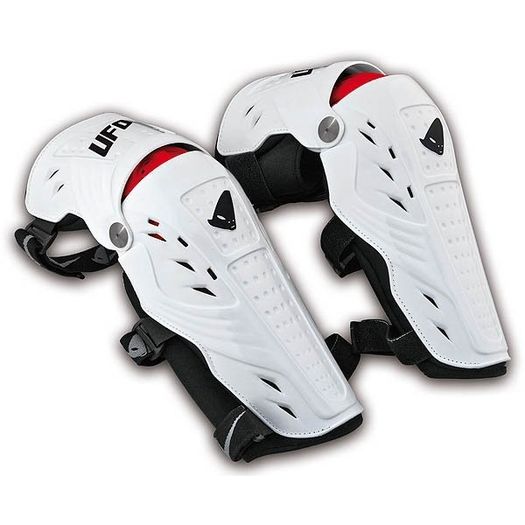 Ufo Syncron Knee/shin Guards - White