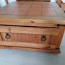 Tile-Top Coffee Table Image 3