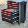 Manarola 7 Drawer Stainless Steel Tool Box - Fully Loaded Image 5