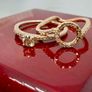 Diamond Interlocking Ring Image 6