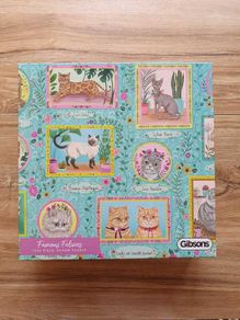 Gibbons "Famous Felines" - 1000 Piece Jigsaw Puzzle