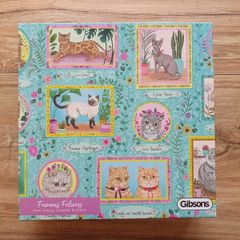 Gibbons "Famous Felines" - 1000 Piece Jigsaw Puzzle