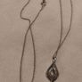 Sterling silver diamond necklace Image 3