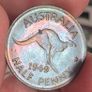 1949 australian half penny Image 2