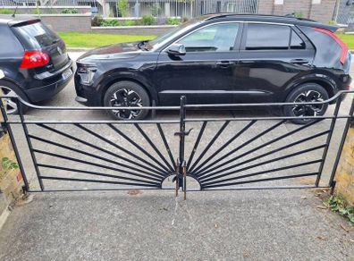 Rising Sun Garden Gate