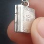 1930's George Jensen Holy Bible Sterling Silver Pendant Set Image 4