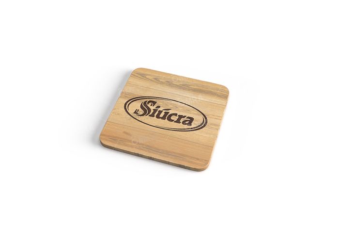 Siucra Wooden Engraved Coaster