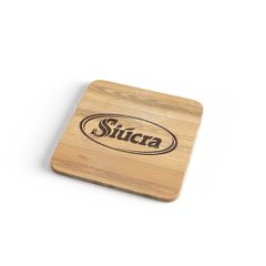Siucra Wooden Engraved Coaster