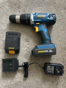 Workzone cordless drill 20V