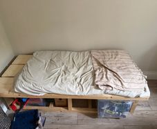 raised dog bed