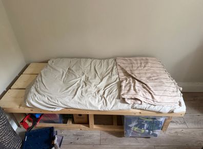 raised dog bed