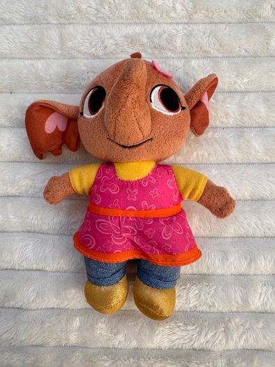 Fisher-Price Sula Elephant Bing's Bing Friend Plush approx. 20 cm. Used Please see photos