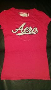 Women's Aeropostale pink top size M Price includes postage