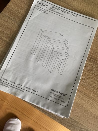 nest of tables