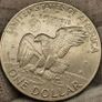 USA United States 1972 D Eisenhower 1 Ike Dollar Apollo 11 Moon Landing Image 2
