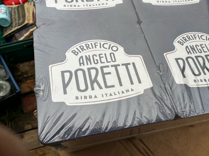 Poretti bale of beer mats