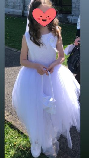 Communion dress and accessories