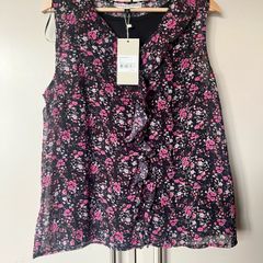 Rowen Avenue sleeveless blouse, uk12, new