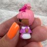 Lalaloopsy Tinies Swirly Figure Eight Girl approx. 3.5 cm. Used Please see photos Image 6