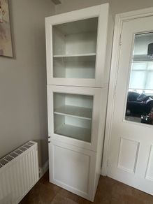 Tall kitchen storage cabinet