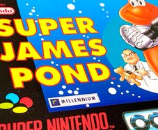 Super James Pond for Nintendo SNES Boxed