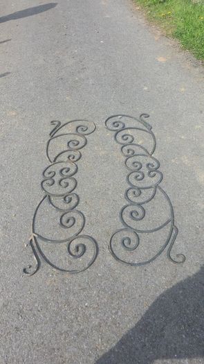 Iron railing