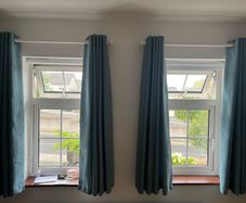 Curtain and Pole (x2)