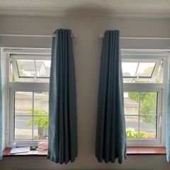 Curtain and Pole (x2)