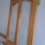 Solid Pine Internal Door with Decorative Frosted Glass Image 3