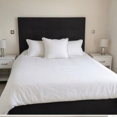Queen Bed, Mattress & Base