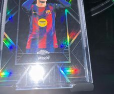 Pedri Shadow Etch Topps Chrome Barcelona Rare Chase Card